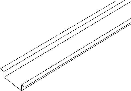 Tragschiene 536/2 Tragschiene 536/2