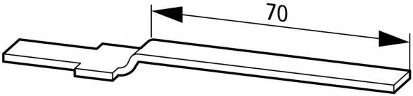 Lasche L-KL-R Lasche L-KL-R