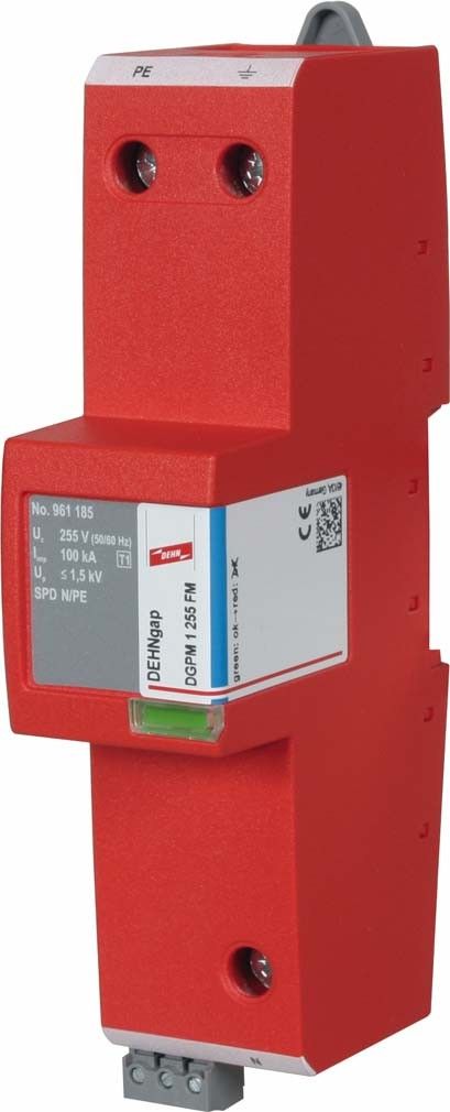 N-PE-Blitzstromableiter DGPM 1 255 FM