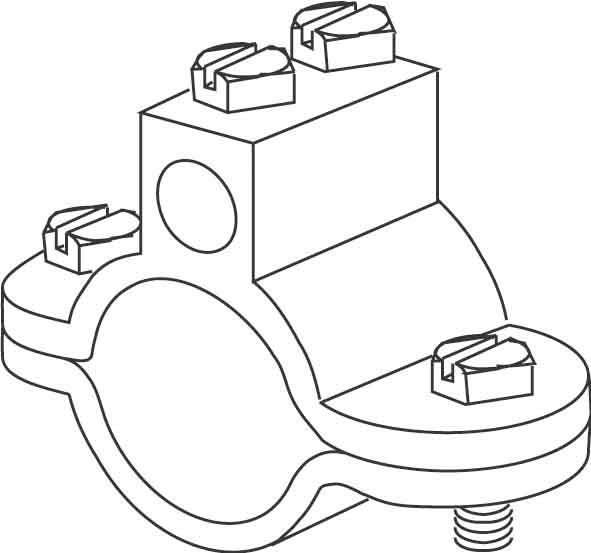 Erdungs-Rohrschelle 36/11/2