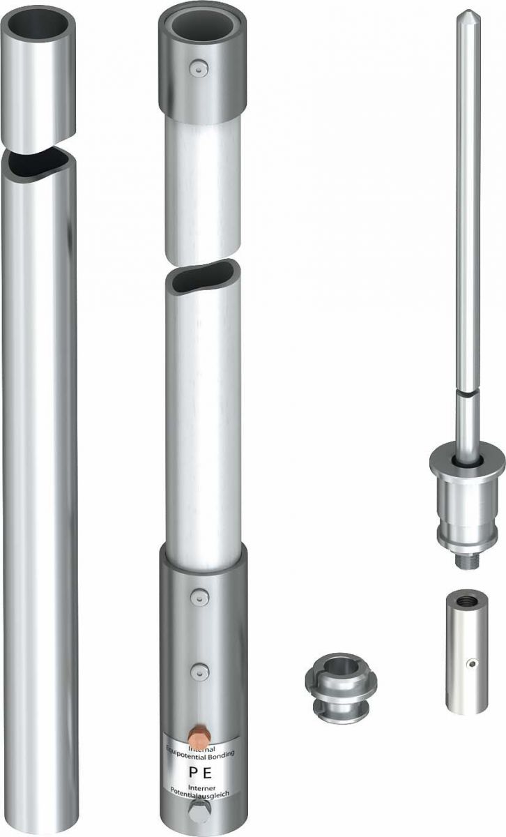 Isolierter Fangmast isFang IN 6000