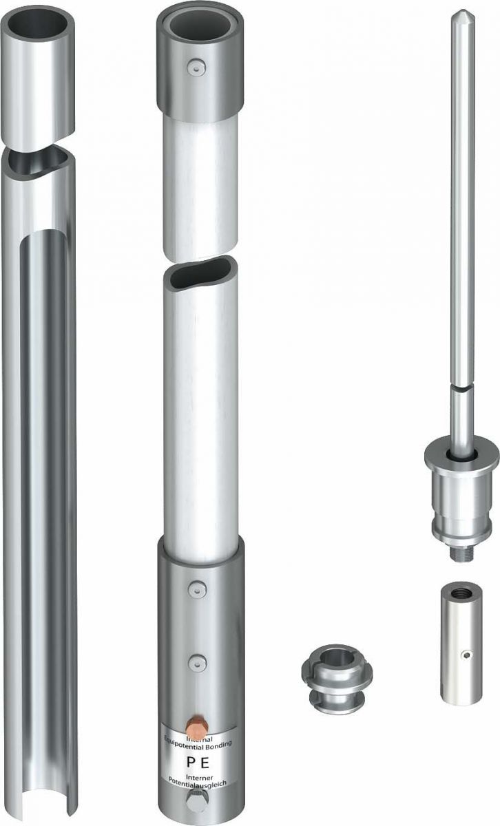 Isolierter Fangmast isFang IN-A10000