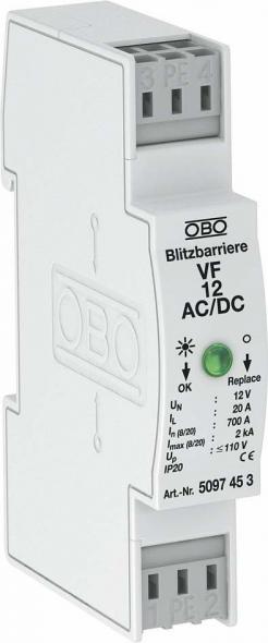 Blitzbarriere VF12-AC DC Blitzbarriere VF12-AC DC