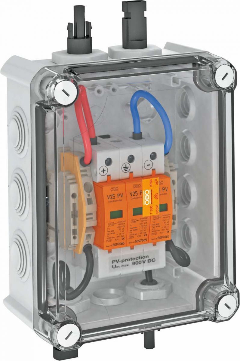 PV-Systemlösung im Gehäuse VG-BC900S1