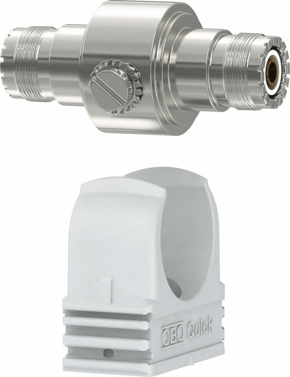 Datenleitungsgrobschutz S-UHF W/W Datenleitungsgrobschutz S-UHF W/W