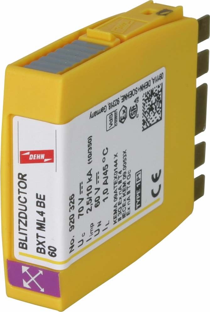 Kombi-Ableiter-Modul BXT ML4 BE 60 Kombi-Ableiter-Modul BXT ML4 BE 60