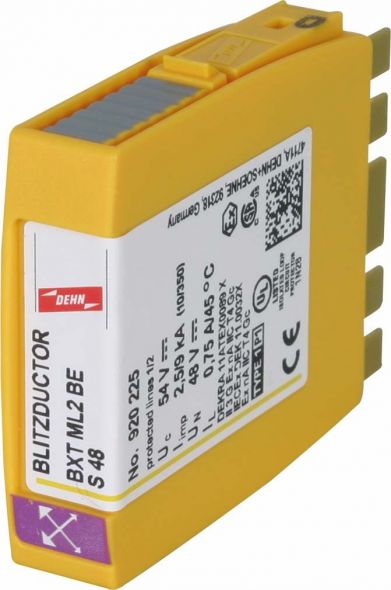 Kombi-Ableiter-Modul BXT ML2 BE S 48 Kombi-Ableiter-Modul BXT ML2 BE S 48