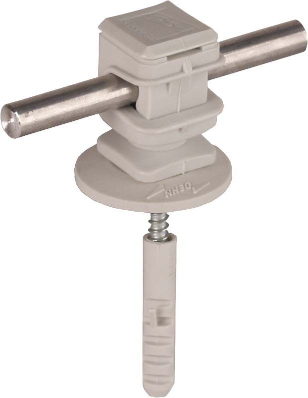 Leitungshalter grau 204 120