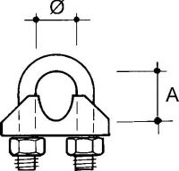 Seilbefestigung SSCWG-3