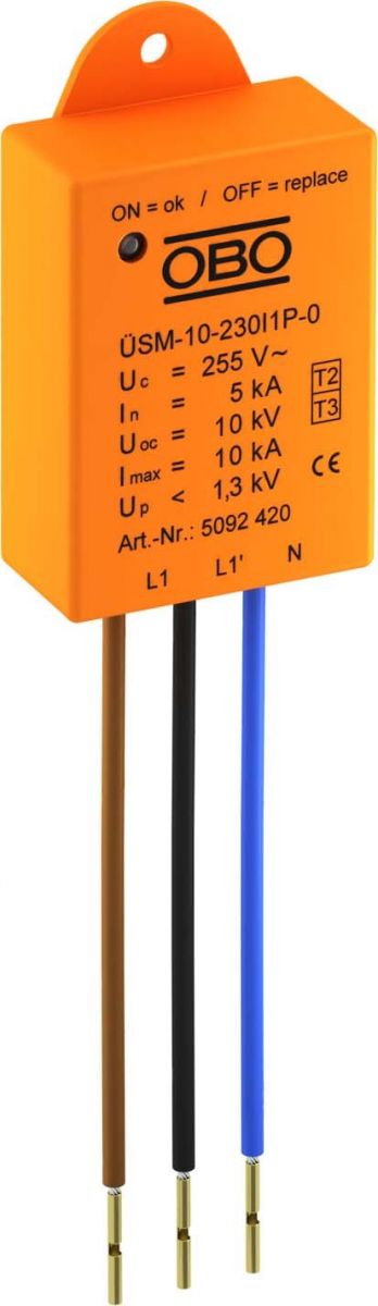 Überspannungsschutzmodul ÜSM-10-230I1P-0