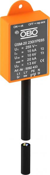 Überspannungsschutzmodul ÜSM-20-230I1PE65 Überspannungsschutzmodul ÜSM-20-230I1PE65