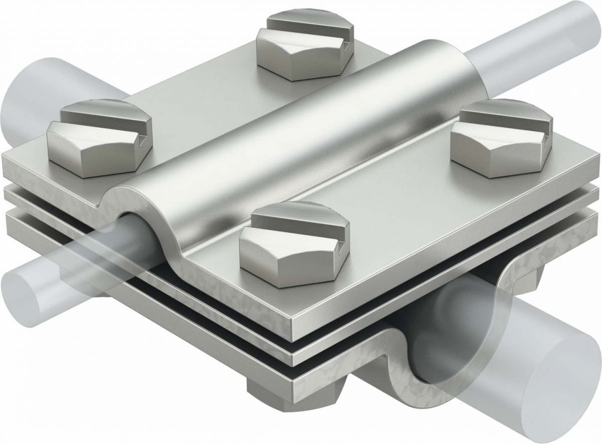 Kreuzverbinder 252 8-10x16 V4A Kreuzverbinder 252 8-10x16 V4A