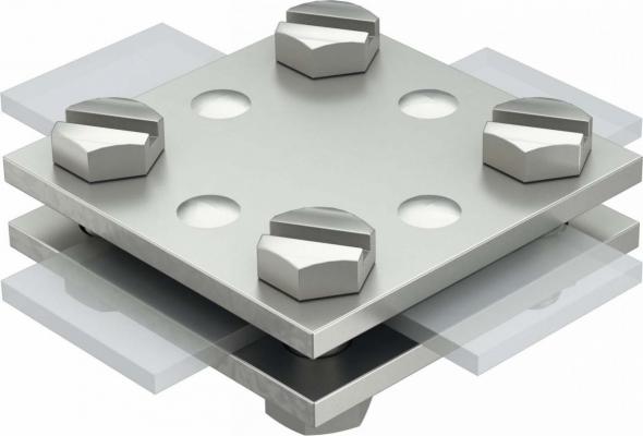 Kreuzverbinder 256 A-DIN 30 V4A