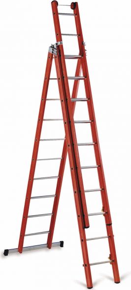 Steh-und Schiebeleiter 14 6214