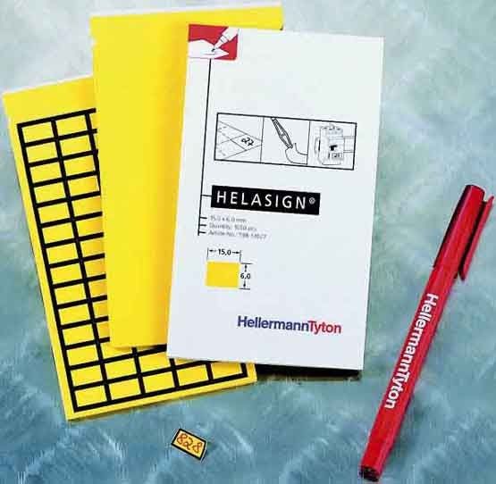 Etiketten TAG121FB-270-YE