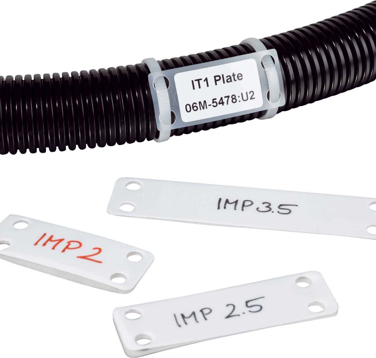 Kennzeichnungsschild IMP2.5-PA66-WH 100