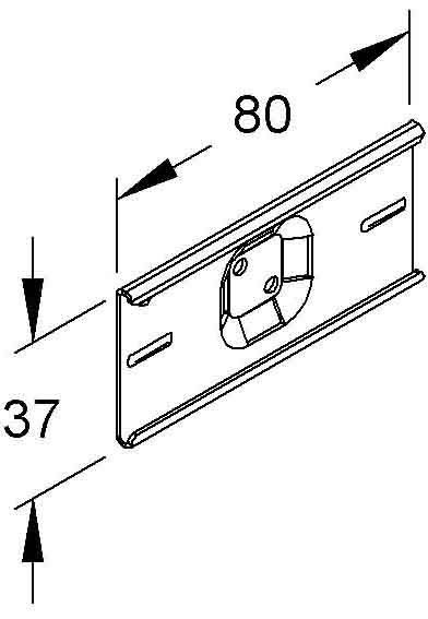 Kennzeichnungsschild MIKS 80X37 E3