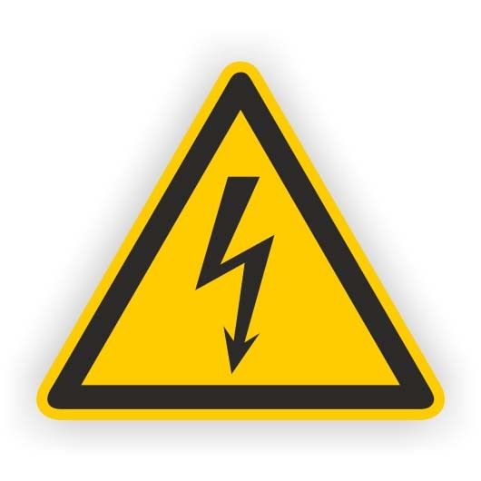 WZ Warn. elektr. Spannung 18 2720