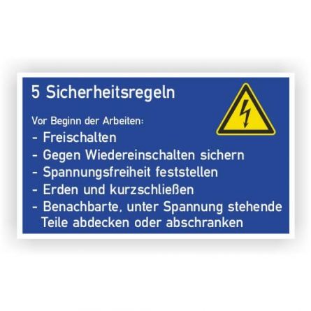 Gebotsschilder / Gebotszeichen