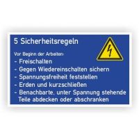 GS 5 Sicherheitsregeln 18 2746