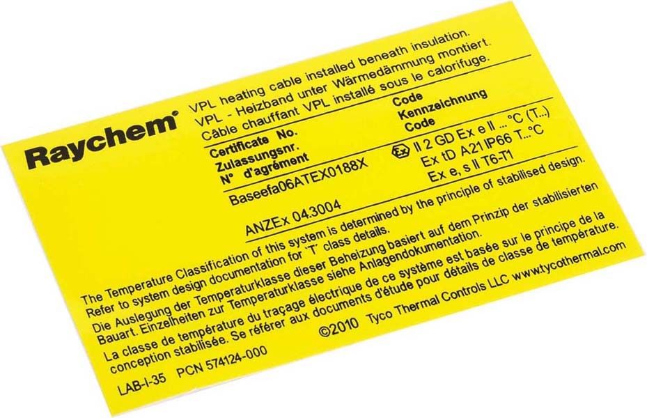 Kennzeichnungsaufkleber LAB-I-35