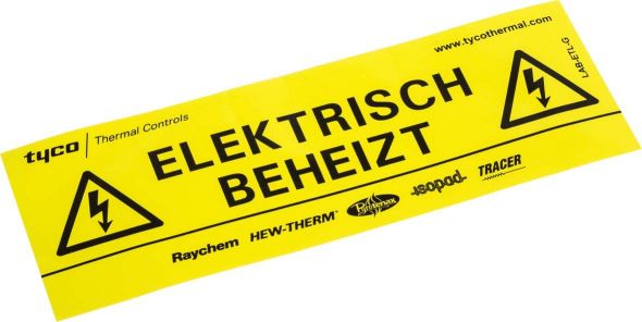 Aufkleber ETL-G Aufkleber ETL-G