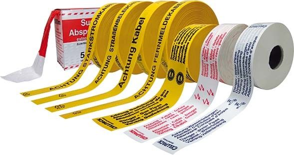 Trassenwarnband Warnb. Kabel 100-250 Trassenwarnband Warnb. Kabel 100-250