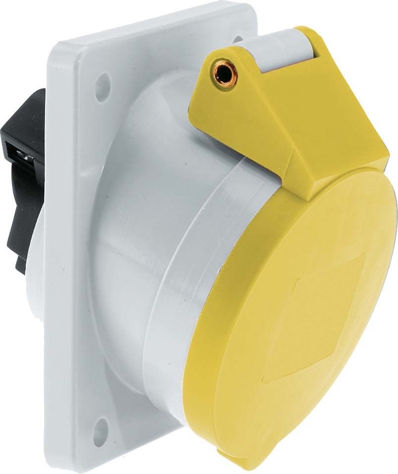 Anbausteckdose geneigt 16A 12079