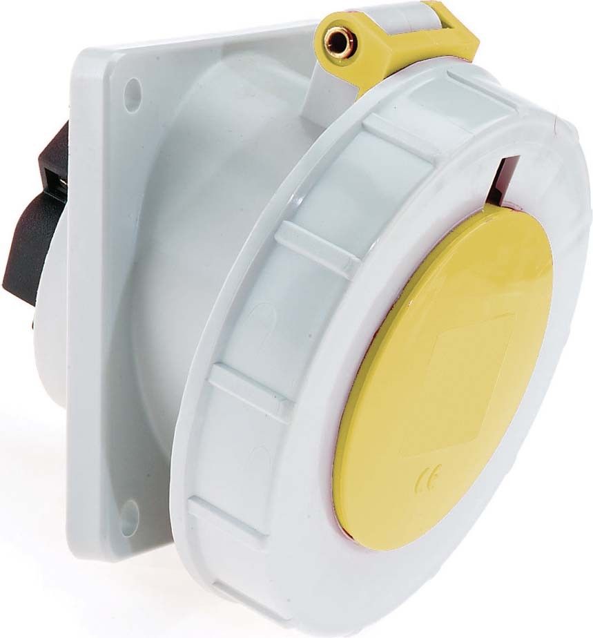 Anbausteckdose geneigt 16A 12082