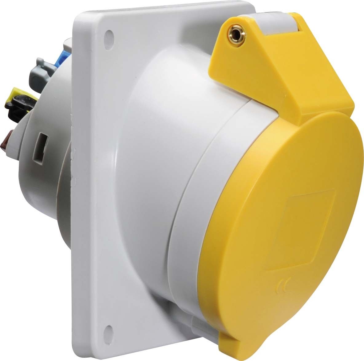 Anbausteckdose geneigt 32A 12788