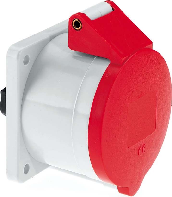 Anbausteckdose gerade 16A 13002