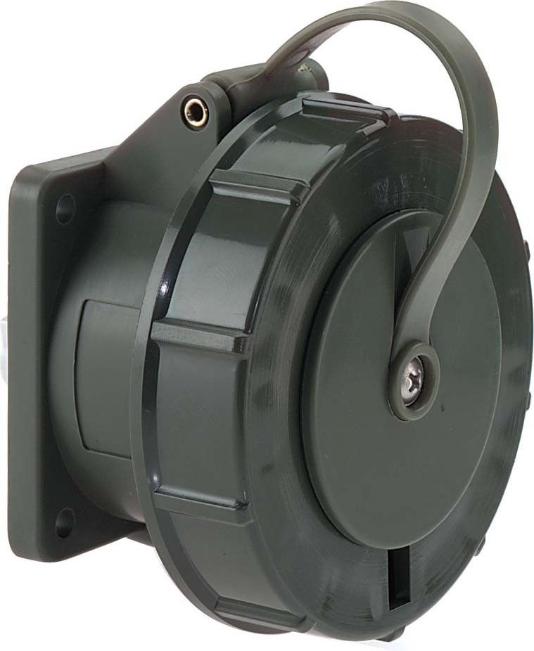 Anbausteckdose gerade 63A 13186