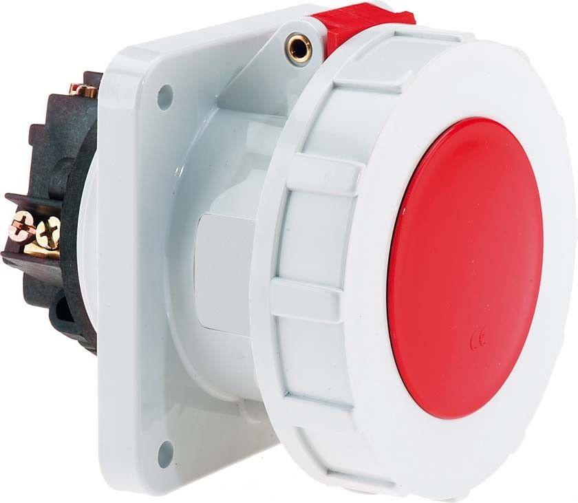 Anbausteckdose gerade 63A 13383