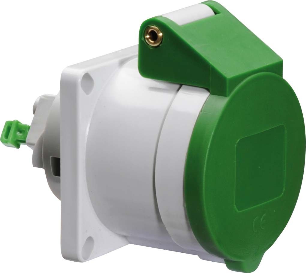 Anbausteckdose gerade 16A 13672