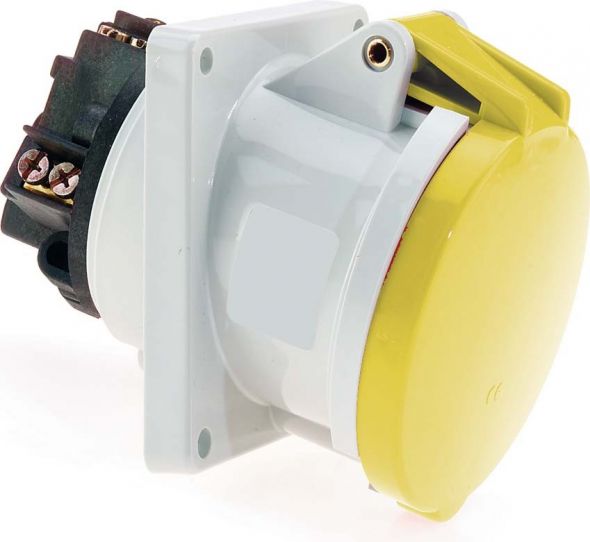 Anbausteckdose geneigt 63A 12566