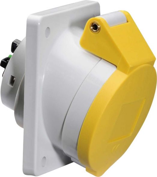 Anbausteckdose geneigt 16A 12731
