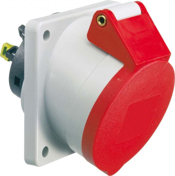 Anbausteckdose geneigt 16A 12735