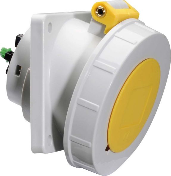 Anbausteckdose geneigt 16A 12810