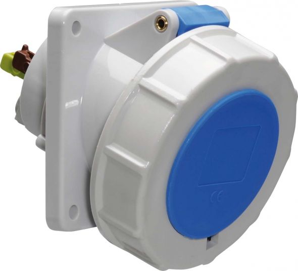 Anbausteckdose geneigt 32A 12847