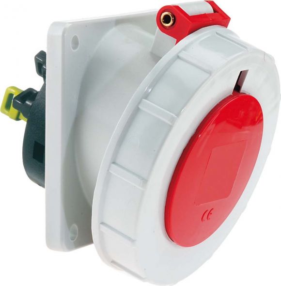 Anbausteckdose geneigt 16A 12922