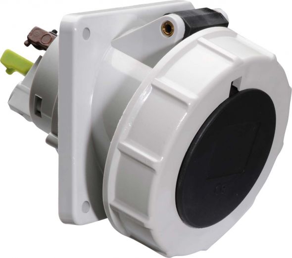 Anbausteckdose geneigt 16A 12930