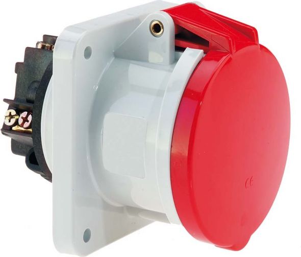 Anbausteckdose gerade 63A 13342