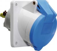 Anbausteckdose geneigt 32A 12761