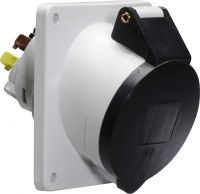 Anbausteckdose geneigt 16A 12780