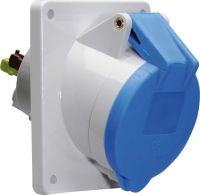 Anbausteckdose geneigt 16A 12784