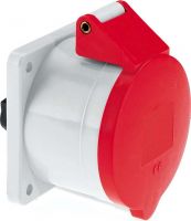 Anbausteckdose gerade 32A 13008