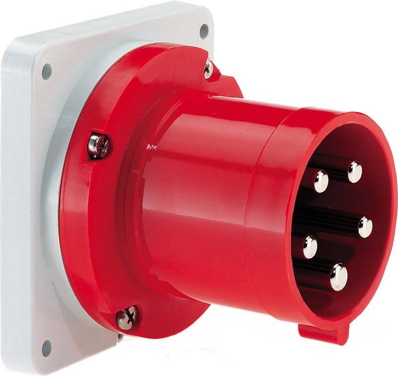 Anbau-Gerätestecker 63A 5p 2837