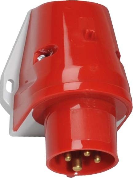 Wand-Gerätestecker 16A 4p 24392