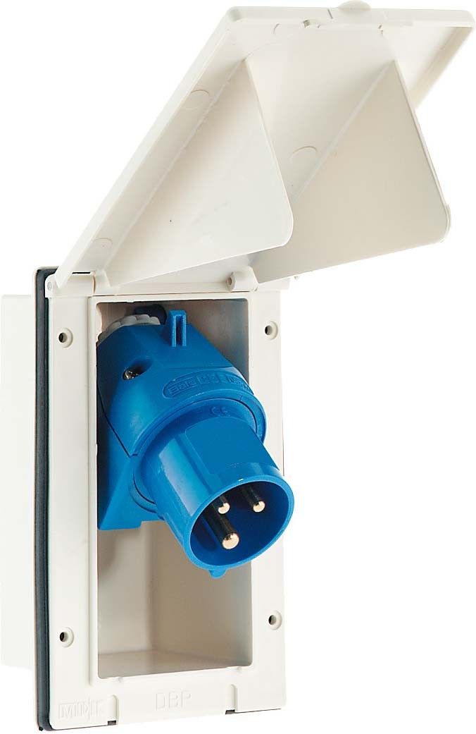 Caravaneinbaugerätestecker 254