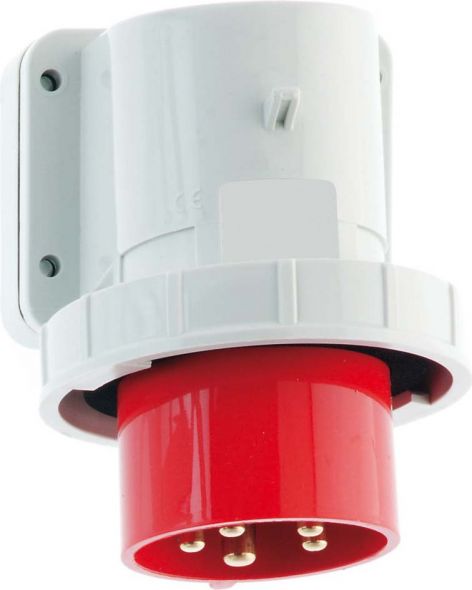 Wand-Gerätestecker 16A 3p 2474 Wand-Gerätestecker 16A 3p 2474
